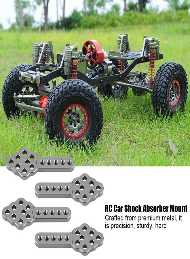 إستنك مجموعة تركيب ممتص الصدمات لسيارة التحكم عن بعد، 4 قطع / طقم، 51 مم / 2 بوصة، لوحة تركيب ممتص الصدمات المعدنية لسيارة التحكم عن بعد، ارتفاع قابل للتعديل، قطعة غيار بديلة لسيارات التحكم عن بعد الزاحفة بمقياس 1/10 - Image 2